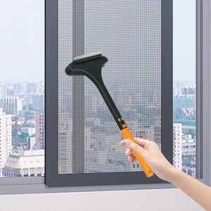 Mesh Screen Cleaner - Window Screen Cleaning Brush Washing Equipment | Mesh Screen Glass Cleaning Brush Squeegee | Multifunctional Window Screen Cleaner Tool for Screen Sofa Wall Cleaning